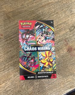 pokemon card - Chaos rising 6 packs booster bundle