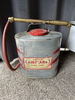 Vintage Indian Fire Pump