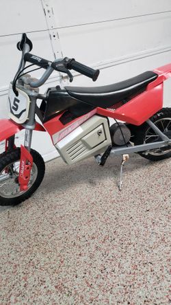 Red razor 2025 electric dirt bike