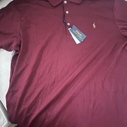 Red Polo Classic Fit 