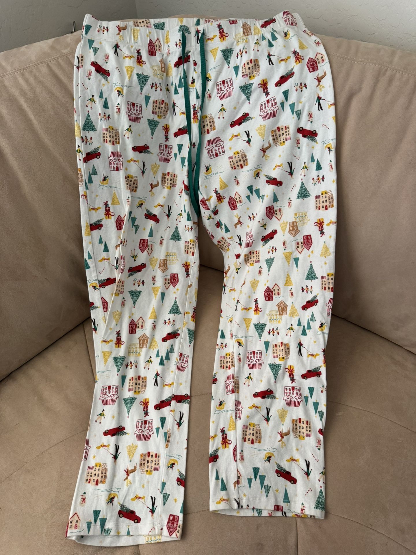 Lauren Conrad Christmas Pajama Pants Size L