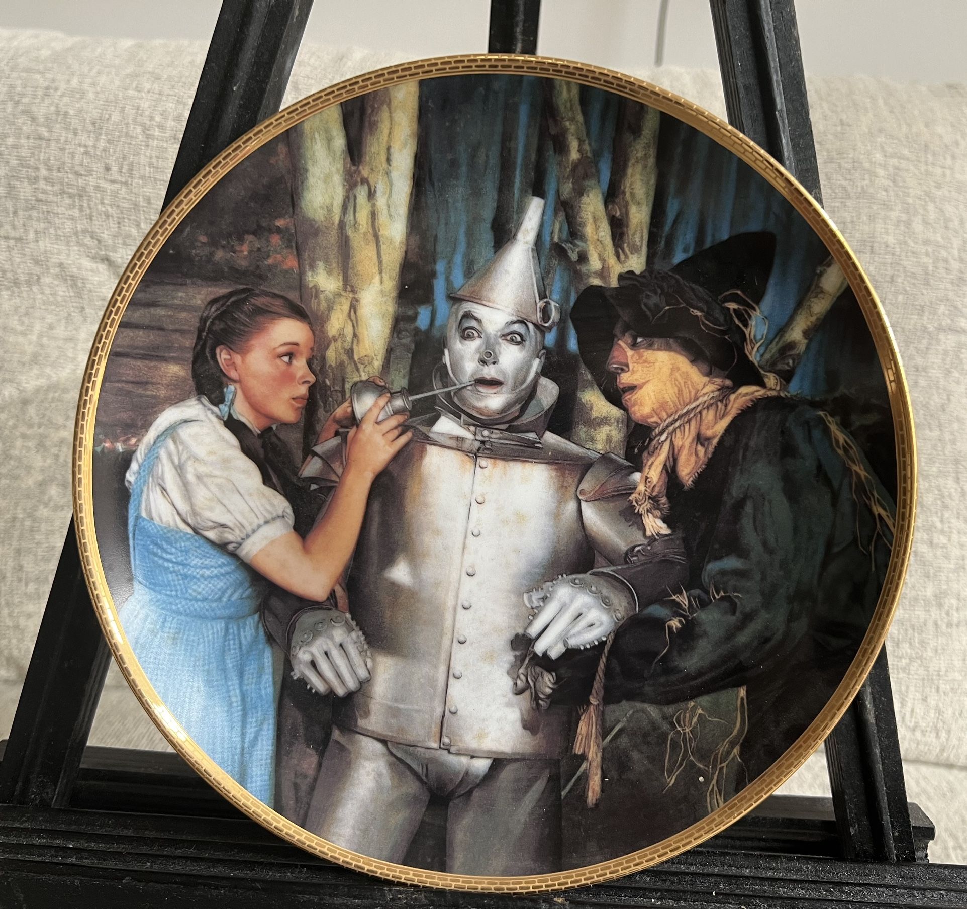  Hamilton Collection Wizard Of Oz “The Tin Man Speaks” Plate