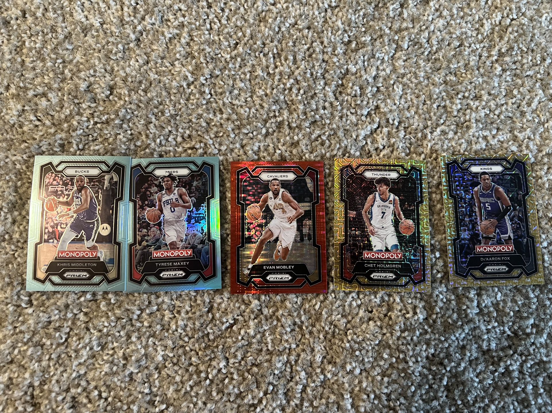 2023-2024 Basketball Prizm Lot Numbered /500 /199 /299