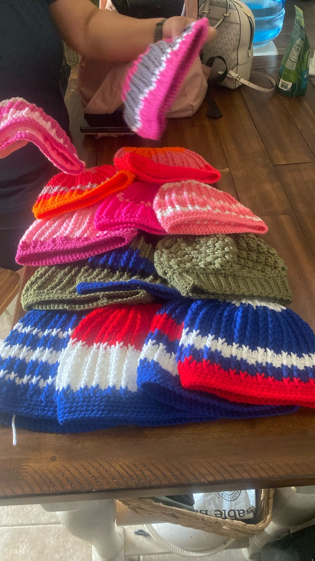 Colorful Knit Beanies