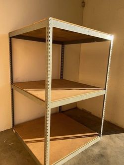 Industrial Racks 48 in W x 48 in D Used Heavy Duty 3 Tier Storage Shelving Stronger Than Homedepot Lowes And Costco Delivery Available