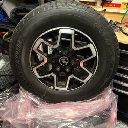 2025 Ford Bronco Rims/Tires NEW OEM