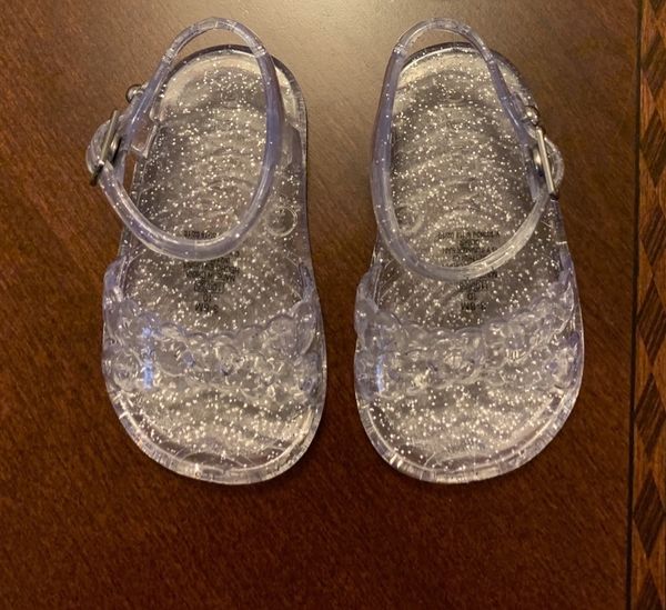 Baby Girl Jelly Clear Sandals Old Navy Size 36 months for Sale in Pico