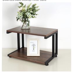 Small Printer Or shelf Organizer With Wheels