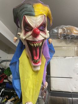 Evil  Jester  clown mask