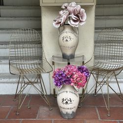 Pier one Vases )57.00 Each  Like New!