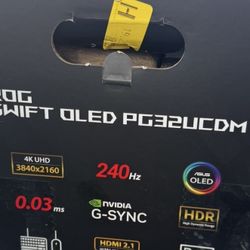 Gaming Monitor ASUS ROG Swift 32" 4K OLED (PG32UCDM)