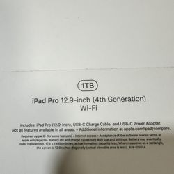 iPad Pro 12.9 1TB