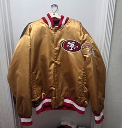 San Francisco 49ers Satin Bomber Jacket