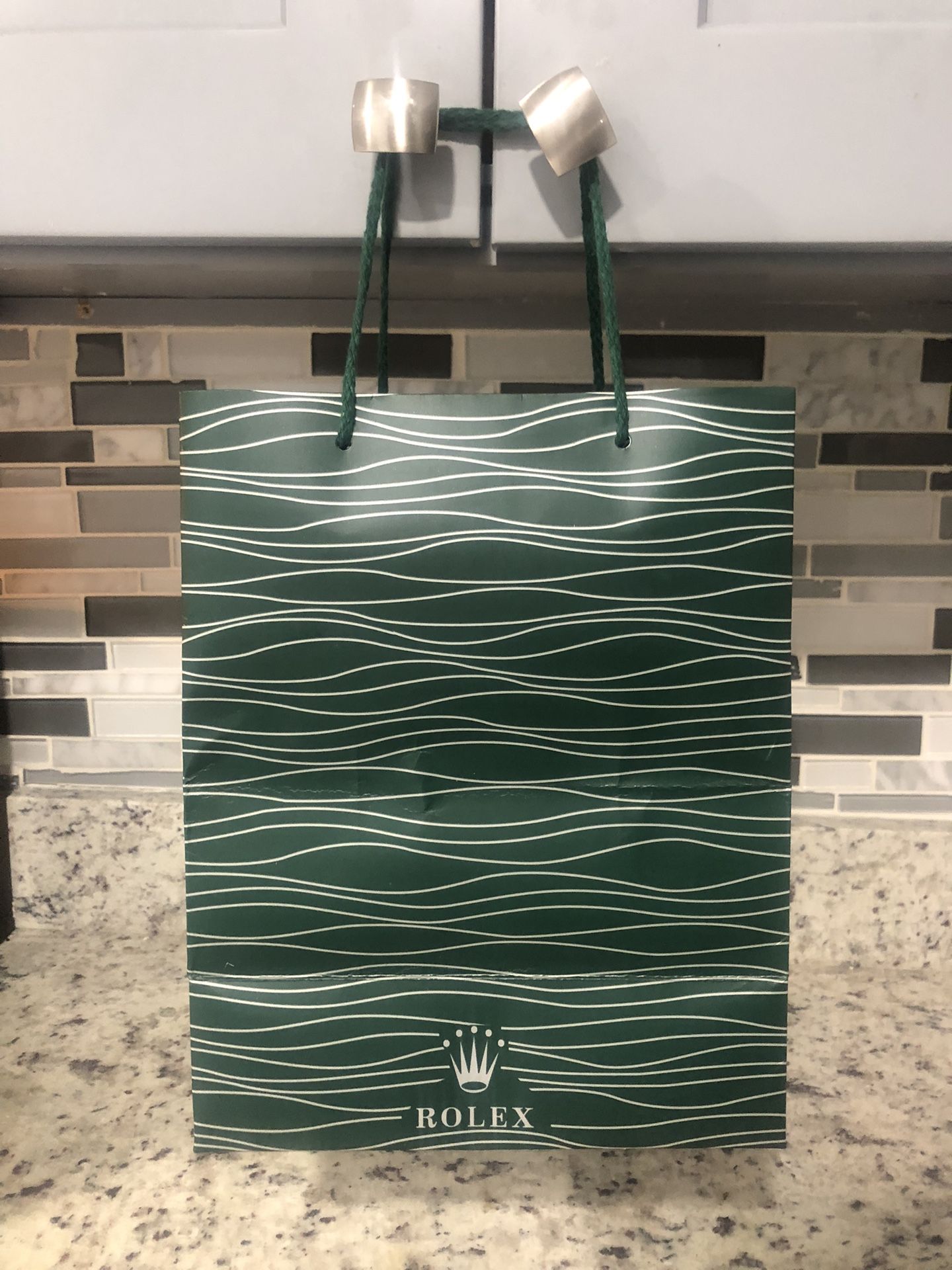 Rolex shopping bags
