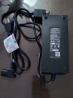 Xbox One Power Supply AC Adapter + Power Cord - Tested Working