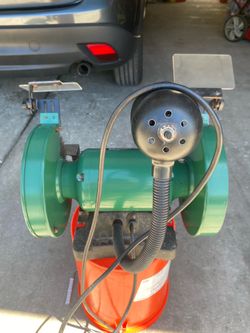 8” variable Masterforce bench grinder like new used twice