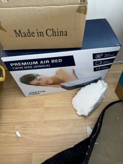 Twin Air Mattress (Selling 2 units - Separate Or Together)