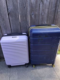 Travel luggage 🧳 used blue one $20  obo south  la 90043