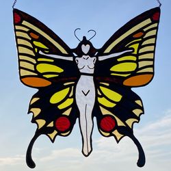 Butterfly Lady Sun Catcher