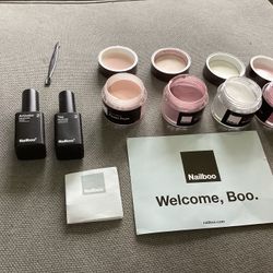 4 Nailboo NIL colors w/ directions AND 1,2,3 Needed bottles used 3X's 