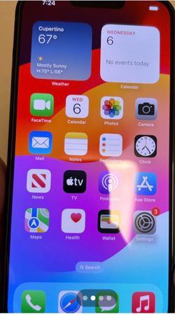 iPhone 14 Plus good condition no cracks or scratches I’ll be home on may 16