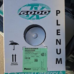 Cat 6 White Cable Plenum Panduit