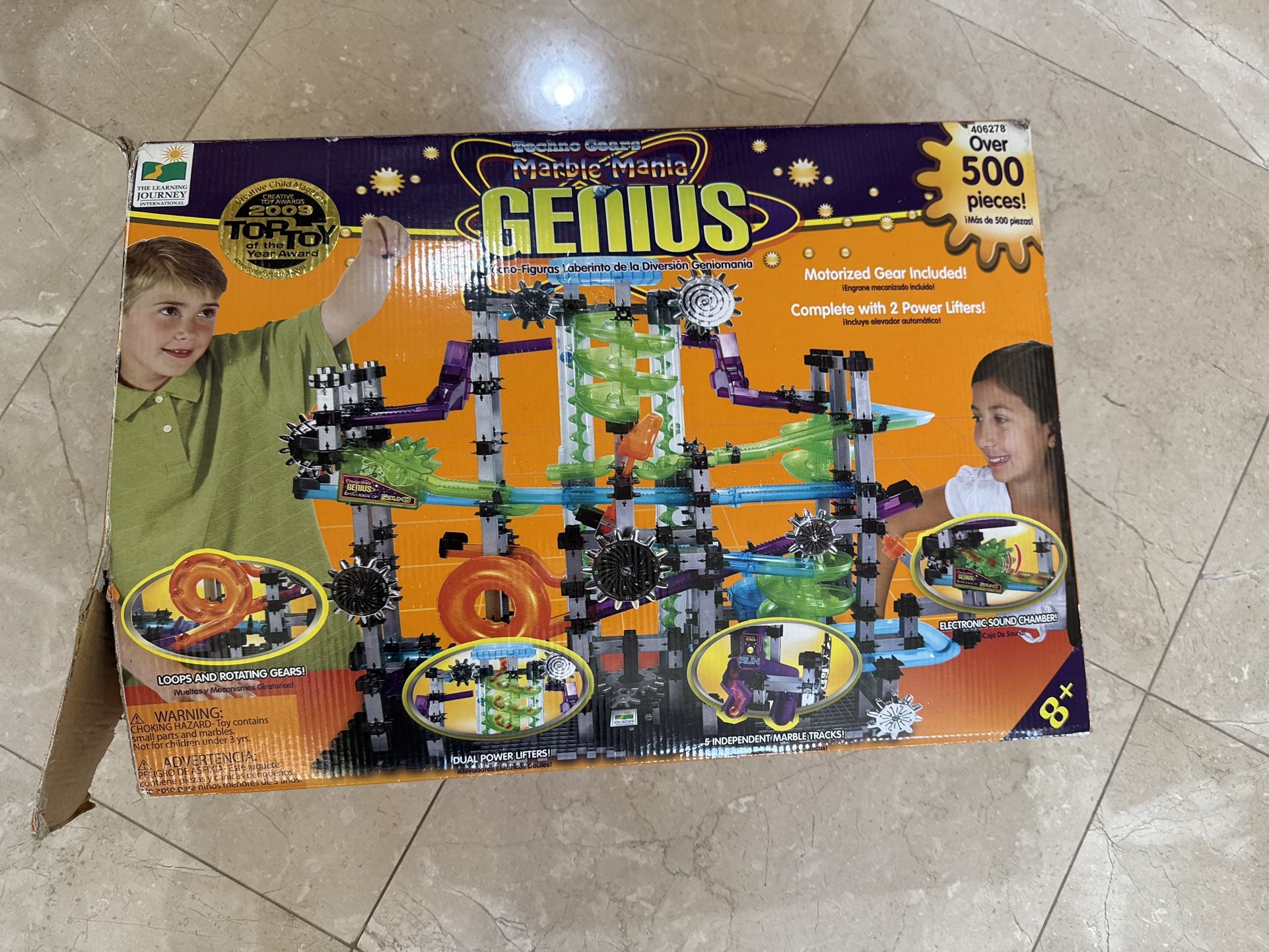 Techno Gears Marble Mania Genius