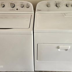 Washer and dryer set