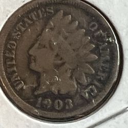 1903 Indian Head Penny 