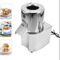 Commercial Electric Food Processor 550W – Heavy Duty Vegetable Chopper Machine – Stainless Steel Body & Blades – 120Kg/H High Capacity – for Restauran