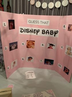 Baby shower game