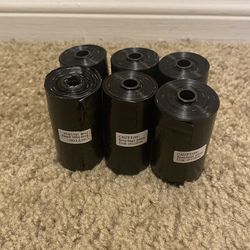 Top Paw Dog Poop Bags - Extra Thick (Black) 90 Count