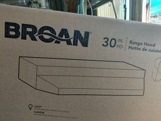 Broan 30in. Range Hood Black