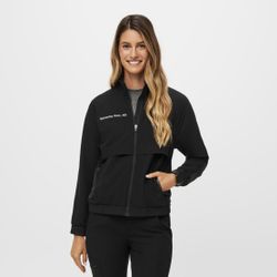 FIGS Sydney Scrub Jacket - Black