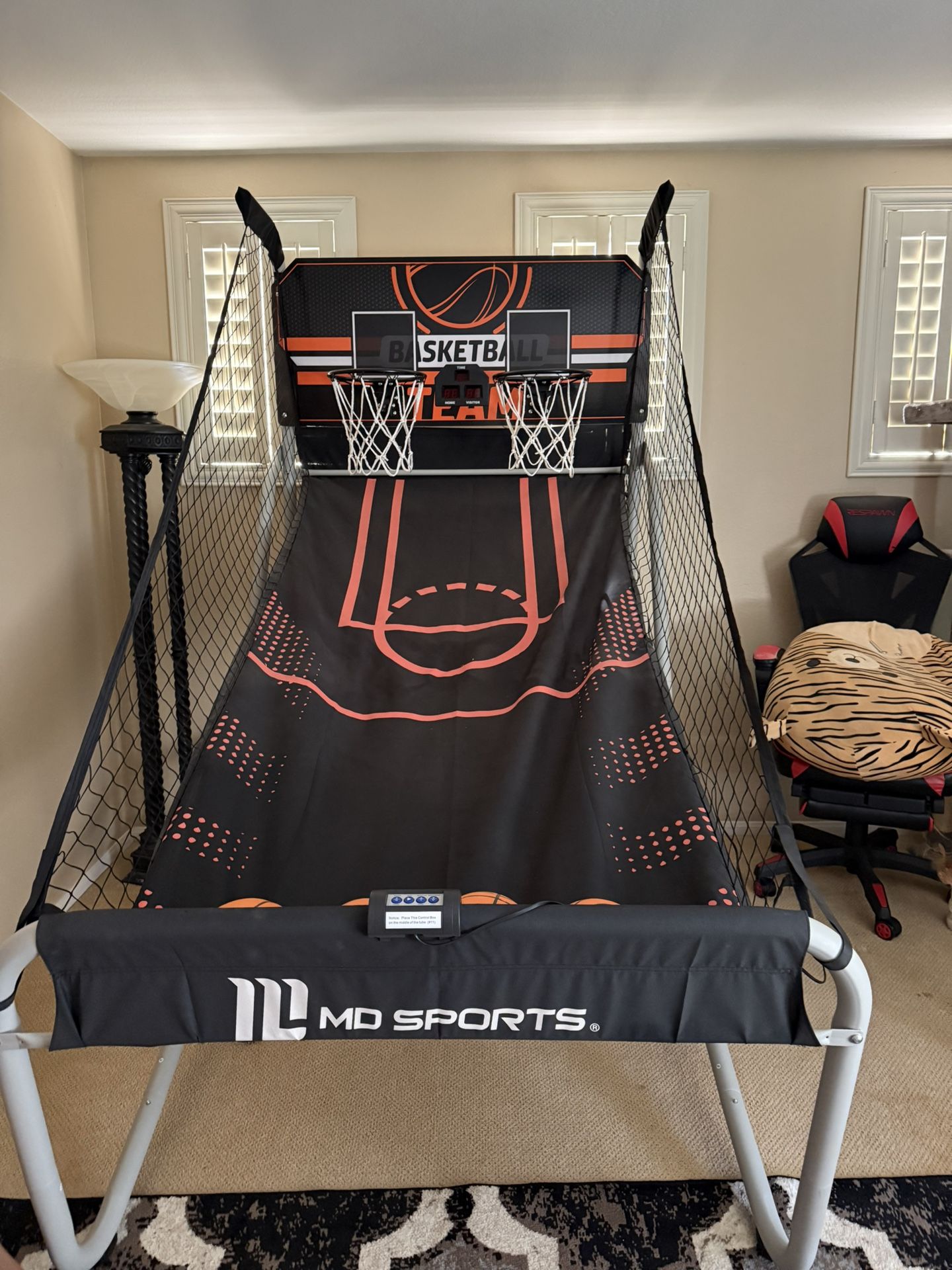 Basketball Indoor Game Room - 2 Player