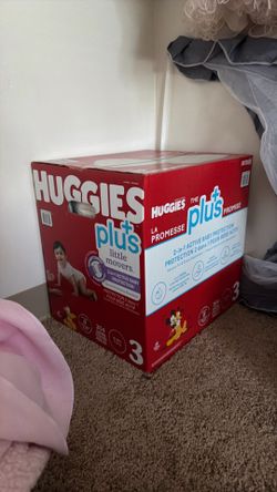 Huggies plus size 3