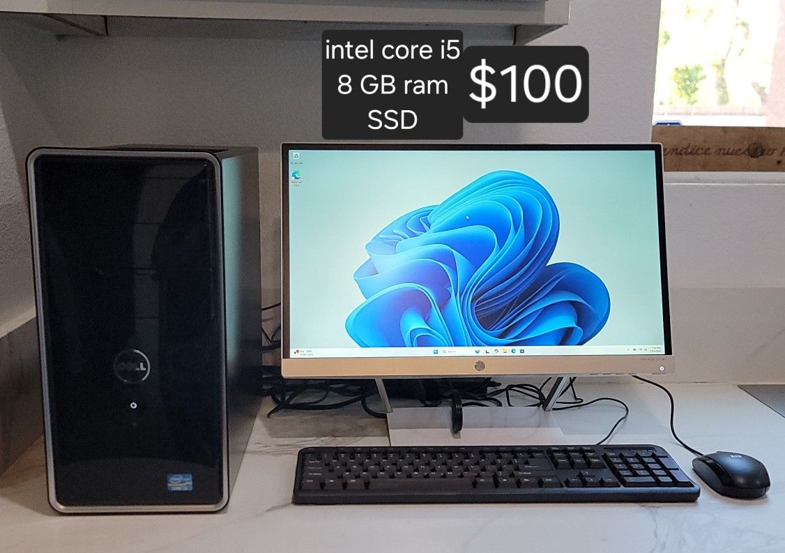 Windows 11 Dell Computer Intel Core i5. 8 GB Ram. SSD 👍Delivery Available👍 👍Se Habla Español👍