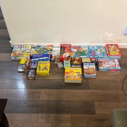 Huge Lot Of 24 Games All From One Money Board Games