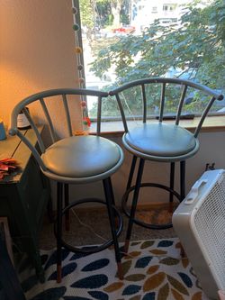 Pair of bar stools