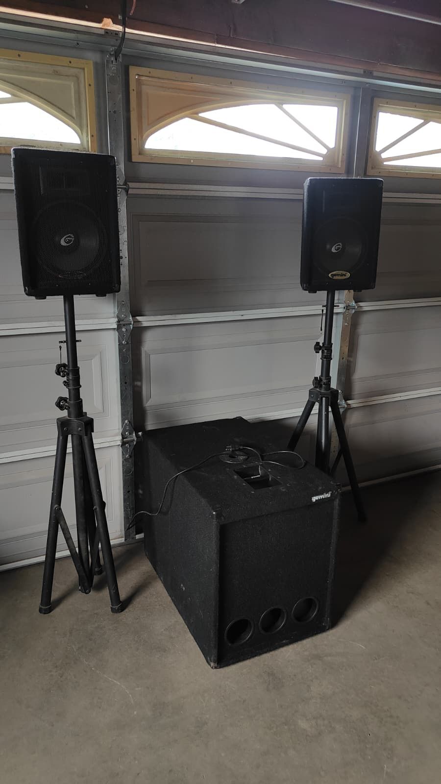 Gemini XTR-400 Powered Subwoofer PA Speaker System