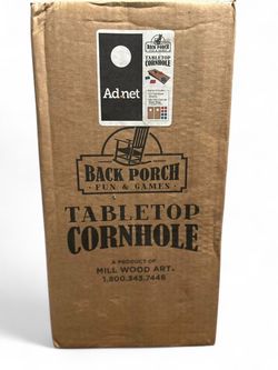 Back Porch Fun & Games Tabletop Cornhole Set