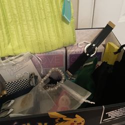 Box Of New And Used Jewelry And Goodies