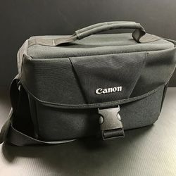 Canon Camera Bag Padded Adjustable Shoulder Strap Black 10"x8"x5"