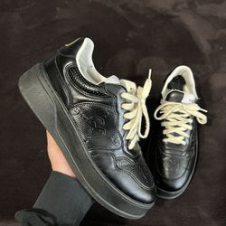 Black Gucci Sneakers 