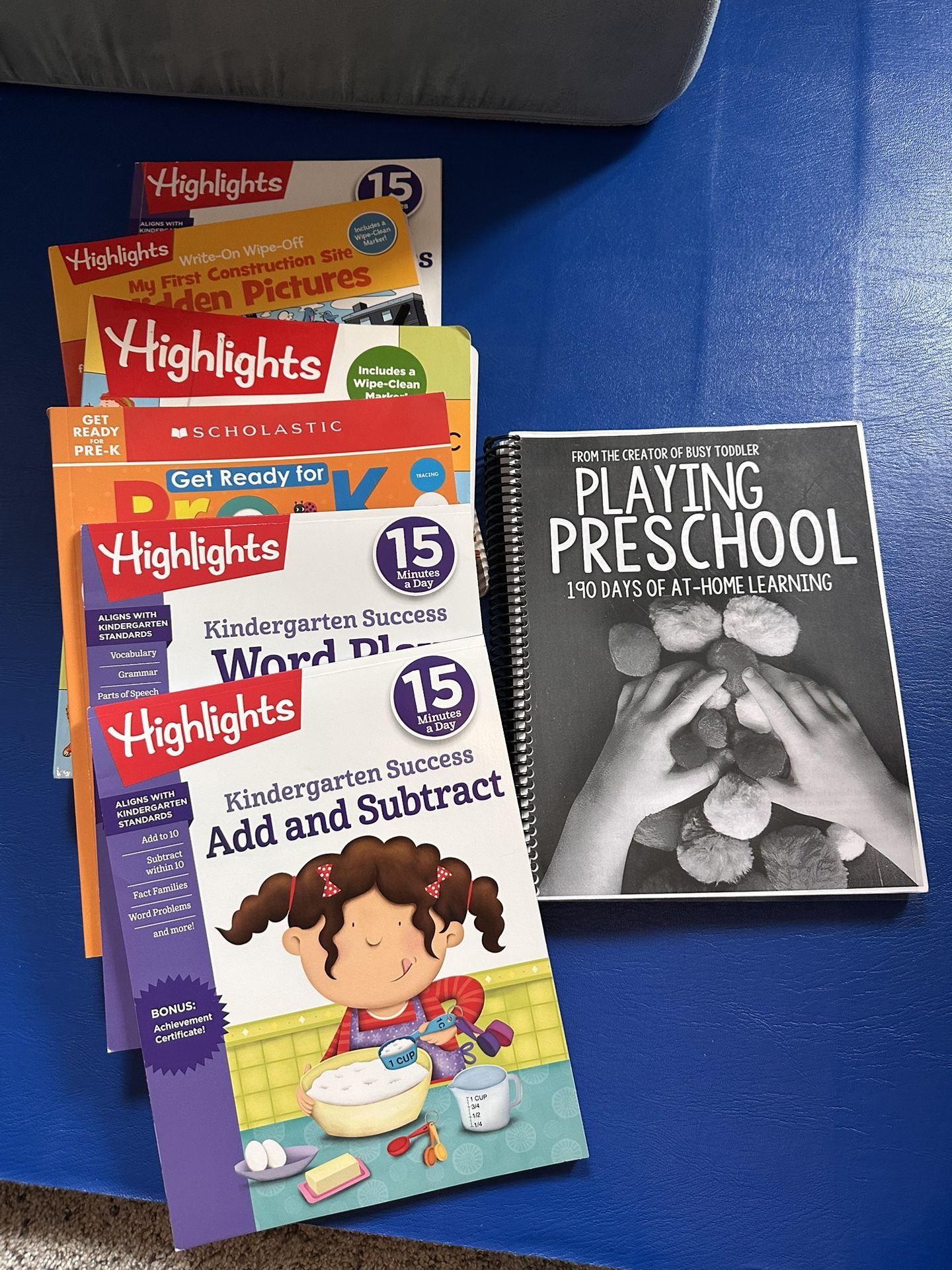 Free Preschool and Kindergarten Educational Materials
