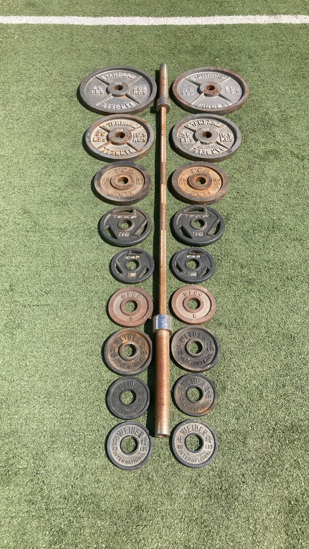 Olympic Weight Set & Barbell