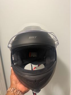 Bilt motorcycle helmet