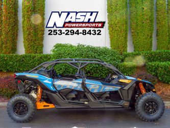 2026 Can-Am Maverick X3 Max Ds Turbo Scandi Blue & Orange Crush