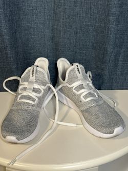 Adidas Women's Cloudfoam Pure 2.0 Running Shoe Size 7.5 Color Gray/White  HO4756 for Sale in Everett, WA - OfferUp