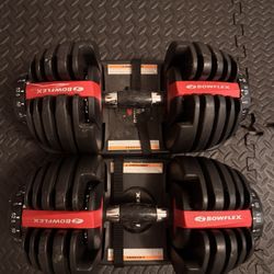Bowflex SelectTech 552 Adjustable Dumbbells (Pair) – 2.5 to 52.5 lb